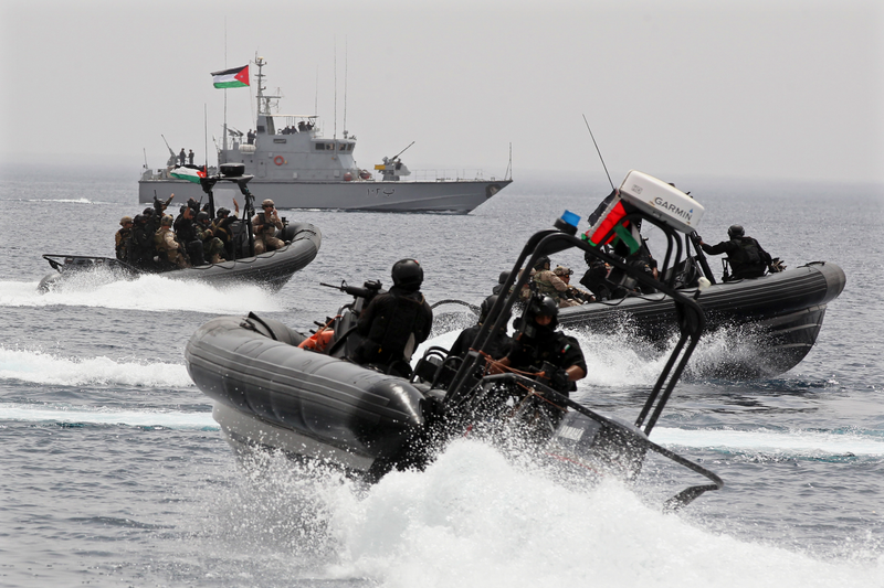Illustration for article titled Check Out These Sweet Maritime Warfare Shots From Exercise Eager Lion